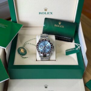 rolex daytona ice blue platinum | ref. 021
