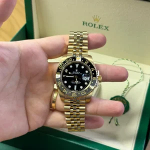 rolex gmt master ii 126718grnr full yellow gold 40mm | ref. 001